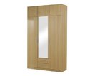 Šatníková skriňa trojdverová IA11530, buk Šatníková skriňa trojdverová IA11530, buk