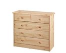 Komoda 5 zásuvková IA4, masiv borovica Komoda 5 zásuvková IA4, masiv borovica
