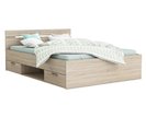 Multifunkčná posteľ s úložným priestorom Michigan 140x200, lamino, dub kronberg Multifunkčná posteľ s úložným priestorom Michigan 140x200, lamino, dub kronberg