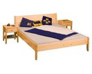 Posteľ z masivu - dvojlôžko IAL3 160x200, masiv smrek Posteľ z masivu - dvojlôžko IAL3 160x200, masiv smrek