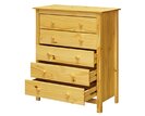 Komoda - 5 zásuvková IA8077, masiv smrek Komoda - 5 zásuvková IA8077, masiv smrek