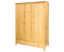 Skriňa 3-dverová IA8089 so zásuvkami, masív borovica Skriňa 3-dverová IA8089 so zásuvkami, masív borovica