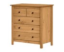 Komoda 5 zásuvková IA8091V, masiv borovica Komoda 5 zásuvková IA8091V, masiv borovica