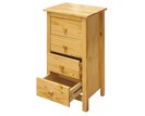 Komoda 4 zásuvková IA8098, masiv borovica