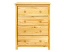 Komoda - 4 zásuvková IA9132, masiv borovica Komoda - 4 zásuvková IA9132, masiv borovica