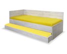 Zvýšená posteľ s prístelkou Katty, 90x200 cm - Ľavá Zvýšená posteľ s prístelkou Katty, 90x200 cm - Ľavá