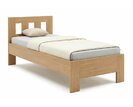 Zvýšená jednolôžková posteľ z lamina MALAGA Zvýšená jednolôžková posteľ z lamina MALAGA
