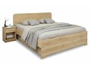 Manželská posteľ s úložným priestorom OTO, bočné vyklápanie