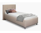 Čalúnená posteľ s úložným priestorom Crissy 90x200