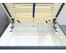 Čalúnená posteľ s úložným priestorom Crissy 90x200