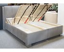 Vysoká čalúnená posteľ s úložným priestorom Guvernér, 180x210