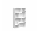 Stredný regál TETRIS 140, biela lesk  Stredný regál TETRIS 140, biela lesk