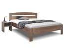 Zvýšená posteľ dvojlôžko ANTONIO, masív buk