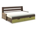Rozkladacia posteľ s úložným priestorom FLEXI B, lamino