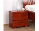 Nočný stolík z masívu, 2-zásuvkový F133 Nočný stolík z masívu, 2-zásuvkový F133