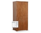 Šatníková skříňa - celošatníková F153, masiv buk Šatníková skříňa - celošatníková F153, masiv buk