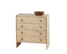 Komoda Sendy 160, masív smrek, zásuvková Komoda Sendy 160, masív smrek, zásuvková