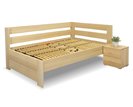 Zvýšená posteľ Valentin-Pravá, 120x200 cm, masív buk Zvýšená posteľ Valentin-Pravá, 120x200 cm, masív buk