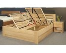 Zvýšená posteľ s úložným priestorom Rita, 160x200, 180x200, masív buk Zvýšená posteľ s úložným priestorom Rita, 160x200, 180x200, masív buk
