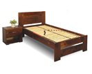 Jednolôžková posteľ s roštom Jirka, 80x200, 90x200, masív smrek Jednolôžková posteľ s roštom Jirka, 80x200, 90x200, masív smrek