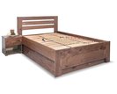 Zvýšená posteľ s úložným priestorom Rita, 120x200, masív smrek Zvýšená posteľ s úložným priestorom Rita, 120x200, masív smrek