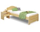 Posteľ jednolôžko LADA, 90x220cm, masív borovica