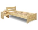 Drevená posteľ jednolôžko Hanka, masív borovica Drevená posteľ jednolôžko Hanka, masív borovica