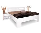 Manželská posteľ z masivu VAREZZA 1 senior 160x200, 180x200, masiv buk¨, biela