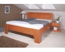 Manželská posteľ z masívu OLYMPIA 3, masív buk, olej čerešňa