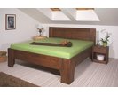 Manželská posteľ z masívu OLYMPIA 2, masív buk - olej orech