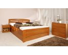 Vysoká posteľ s úložným priestorom EVITA 6, masiv buk