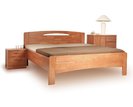 Drevená posteľ - dvojlôžko EVITA 3, masív buk