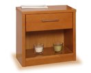 Nočný stolík zásuvkový, masiv buk Nočný stolík zásuvkový, masiv buk