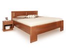 Zvýšená posteľ z masivu DELUXE 3, masiv buk