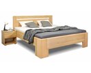 Vysoká pevná drevená posteľ MAGNUS, masiv buk  Vysoká pevná drevená posteľ MAGNUS, masiv buk