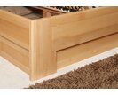 Posteľ z masivu s úložným priestorom DELUXE 2, masiv buk