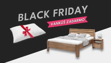 Zdravotný vankúš ZADARMO ku objednávke postele!