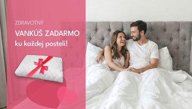 Láska k spánku sa začína v novej posteli – získate valentínsky darček zdarma!