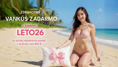 Oslávte s nami LETO – k novej posteli získate darček zadarmo!