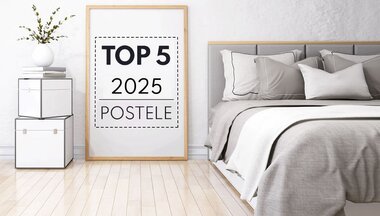 TOP 5 najpredávanejšie postele 2025 TOP 5 najpredávanejšie postele 2025