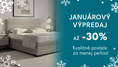 Januárový výpredaj na Bezvapostele.sk – zľavy až 30 %