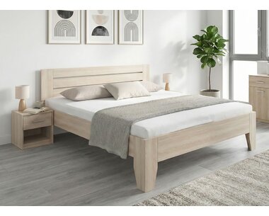 Zvýšená posteľ dvojlôžko CANARIA