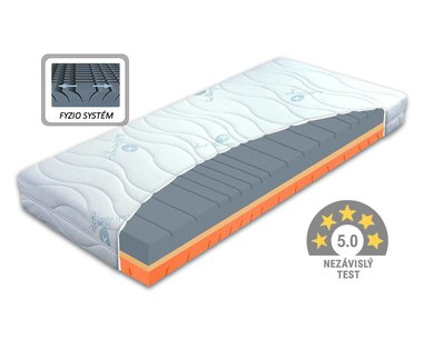 Stredne tvrdý ortopedický matrac ERGOSTRETCH, 18cm, 140x200cm, 130kg Stredne tvrdý ortopedický matrac ERGOSTRETCH, 18cm, 140x200cm, 130kg