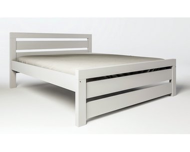 Posteľ dvojlôžko RHINO I. senior A0546 180x200, smrek - biela Posteľ dvojlôžko RHINO I. senior A0546 180x200, smrek - biela