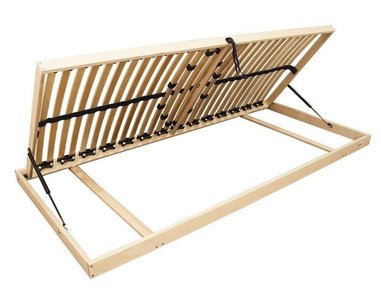 Vyklápací lamelový rošt DOUBLE BVP T6, 140x220 , bočný výklop  Vyklápací lamelový rošt DOUBLE BVP T6, 140x220 , bočný výklop