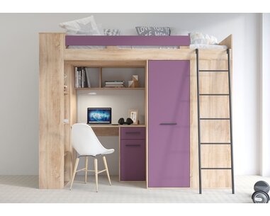 vera-dub-sonoma-fialová-pravé prevedenie pohľad spredu