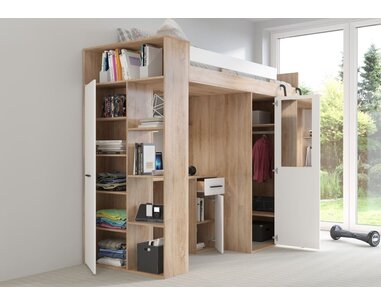 vera-dub-sonoma-biela-otvorená-pravé prevedenie