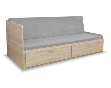 Rozkladacia posteľ MINDES 90 pravá - ľavá, dub sonoma Rozkladacia posteľ MINDES 90 pravá - ľavá, dub sonoma