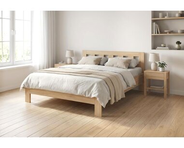 Manželská posteľ z lamina MALAGA