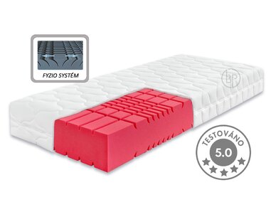 Stredne tvrdý ortopedický matrac ARELIA PLUS, 24cm, 150kg, studená pena Stredne tvrdý ortopedický matrac ARELIA PLUS, 24cm, 150kg, studená pena